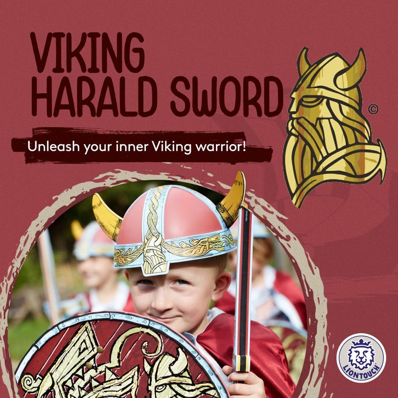 Liontouch 50001LT Viking Foam Toy Sword For Kids, Blue| Part Of A Kid's Costume Line - Image 2