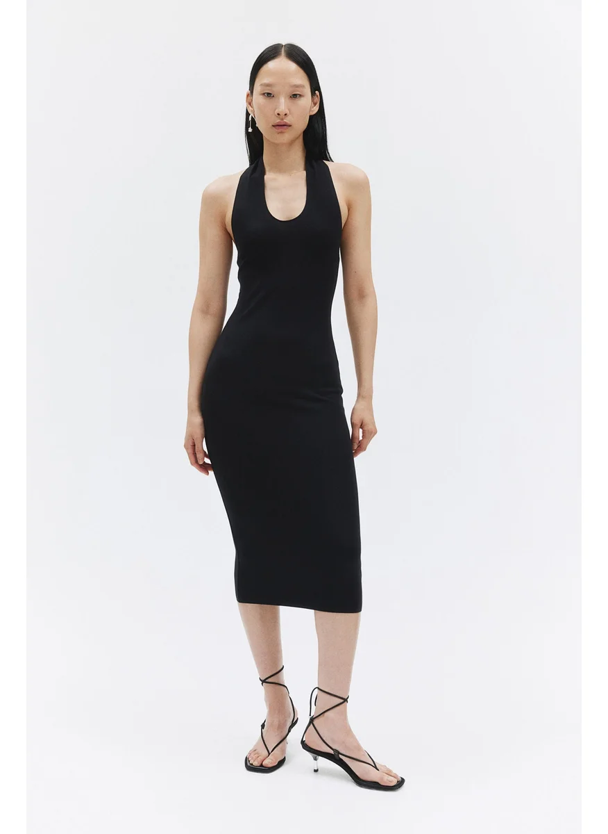 اتش اند ام Halterneck Bodycon Dress