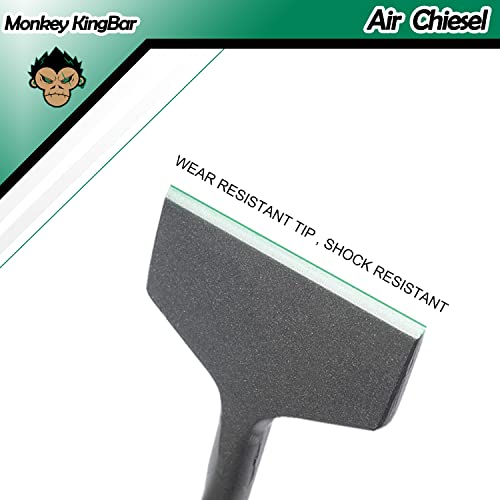 Monkey King Bar MonkeyKingBar Pneumatic Chisel - 3" X 7.5", 0.41in Shank, Metalworking Chisel, Floor Scraper, Pneumatic Hammers Bit - Image 3