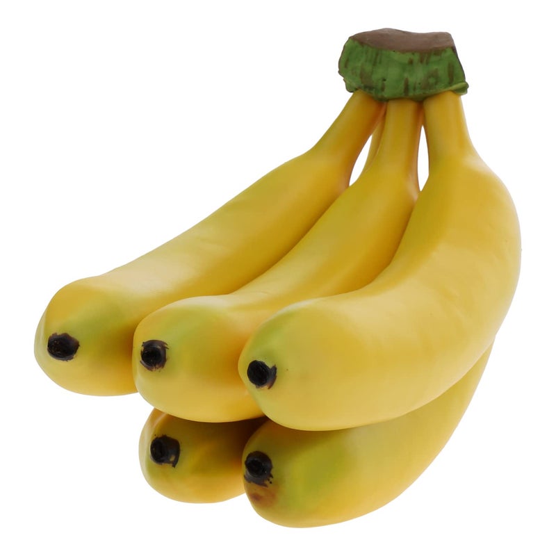 Woration مجموعة موز صناعي واقعي للحياة - 5 رؤوس - Image 4