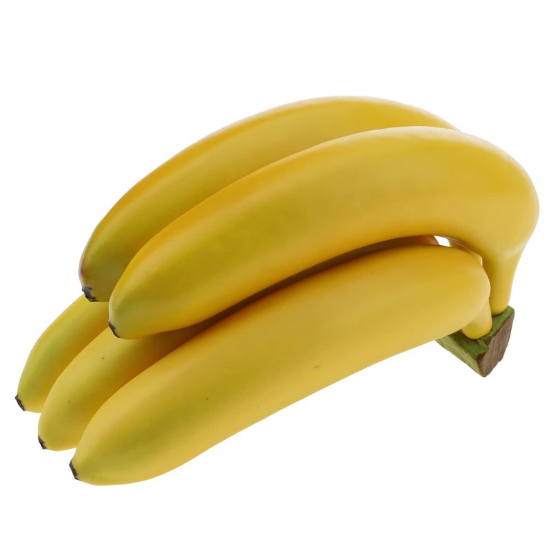 Woration مجموعة موز صناعي واقعي للحياة - 5 رؤوس - Image 3