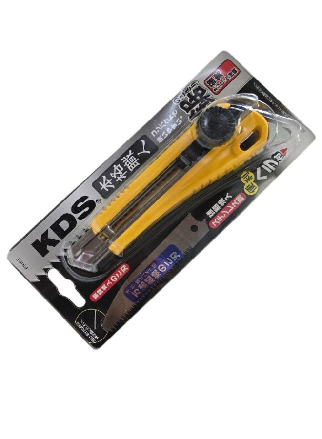KDS T-14 Multipurpose Super Hardened Utility Knife & Saw – Stainless Steel Blade, Screw Lock & Scraper - Image 3