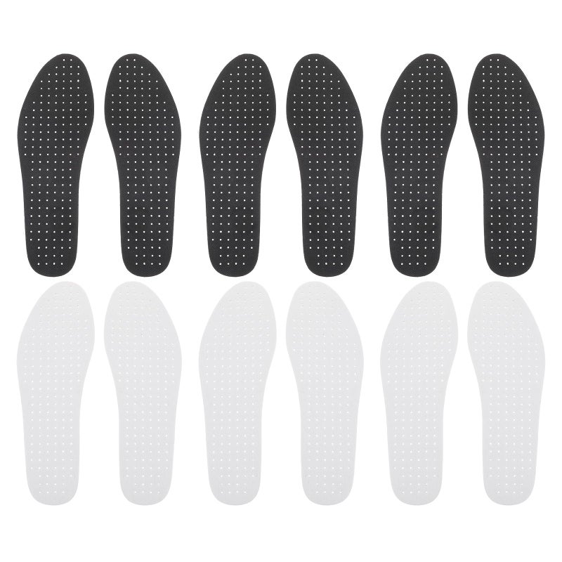 Breathable Eva Ultra Thin Insoles 6 Pairs Cushioning Anti Slip Cuttable Sizes 36 46 - Image 2