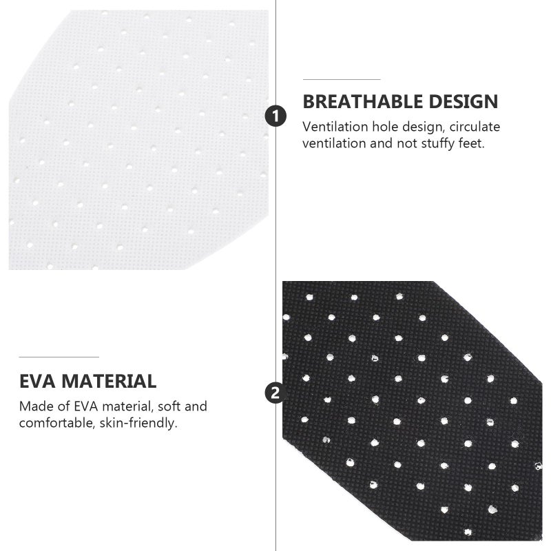 Breathable Eva Ultra Thin Insoles 6 Pairs Cushioning Anti Slip Cuttable Sizes 36 46 - Image 4