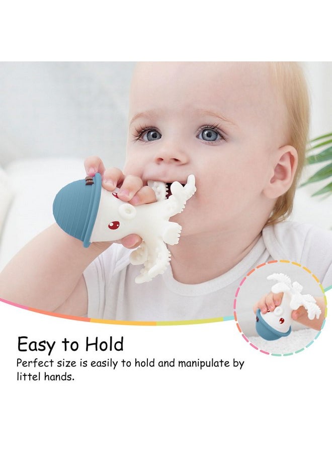 Mombella Octopus Teethers Toys for Babies 3 Months Up, Soft Silicone Infant Teething Toys 3 Months+, Functional Baby Chew Toys to Soothe Sore Gums, BPA Free, Sky Blue - pzsku/Z6340A019052DC460DD2FZ/45/_/1737031176/84357ddb-43f8-4613-9b2e-0096b2f9fc65