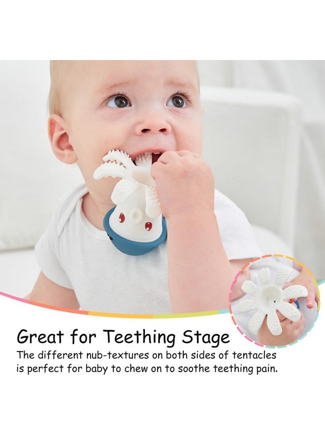 Mombella Octopus Teethers Toys for Babies 3 Months Up, Soft Silicone Infant Teething Toys 3 Months+, Functional Baby Chew Toys to Soothe Sore Gums, BPA Free, Sky Blue - pzsku/Z6340A019052DC460DD2FZ/45/_/1737031178/c6e5310b-94f9-47e4-a470-aaf3ca936f5b