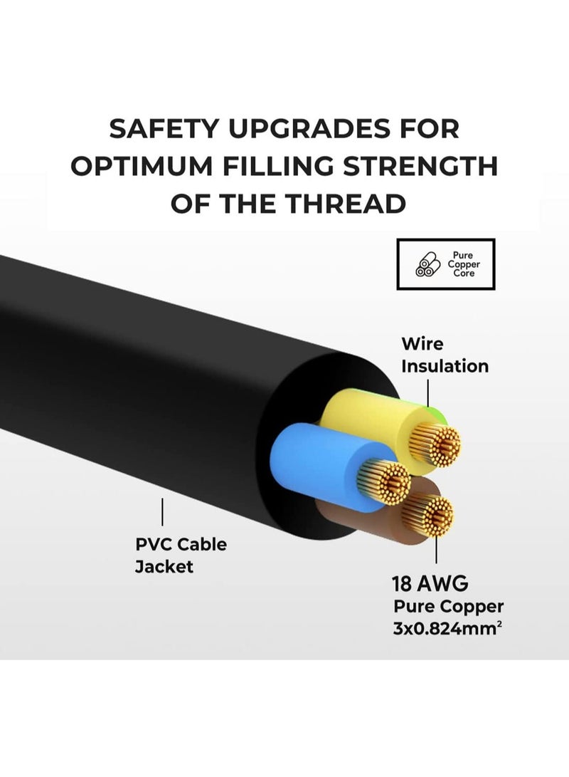 رحام 12V/24V لثلاجة السيارة المحمولة/الفريزر المتنقل، متوافق مع أجهزة Alpicool وCOSTWAY وICECO (تيار مستمر فقط) - Image 2