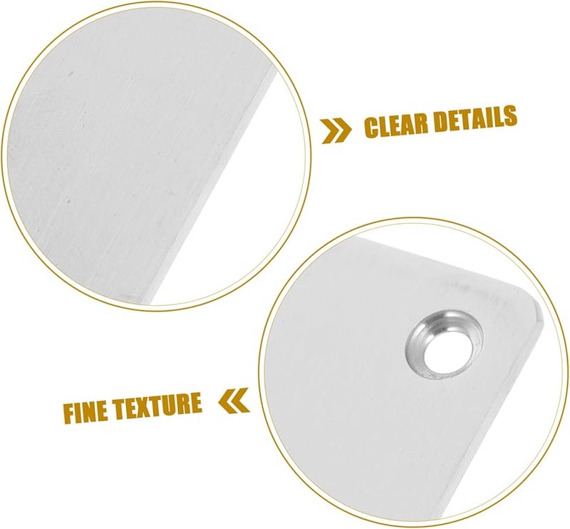 6 قطع من الأقواس المسطحة لإصلاح الأثاث، ألواح ترميم، دعامات للرفوف والطاولات، سهلة التركيب - Image 3