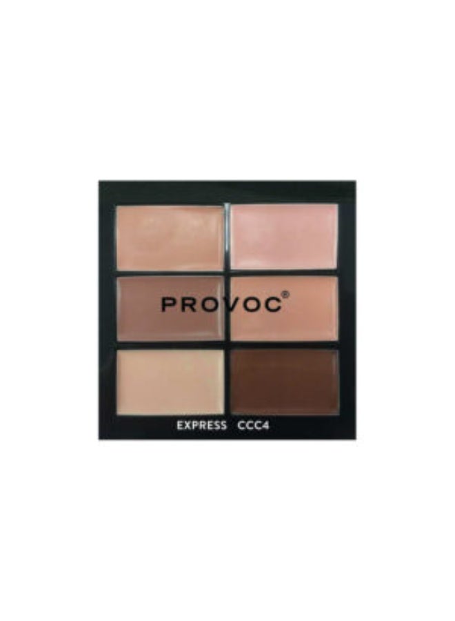 PROVOC CCC Contour Correct Conceal CCC4 Palette - Image 1