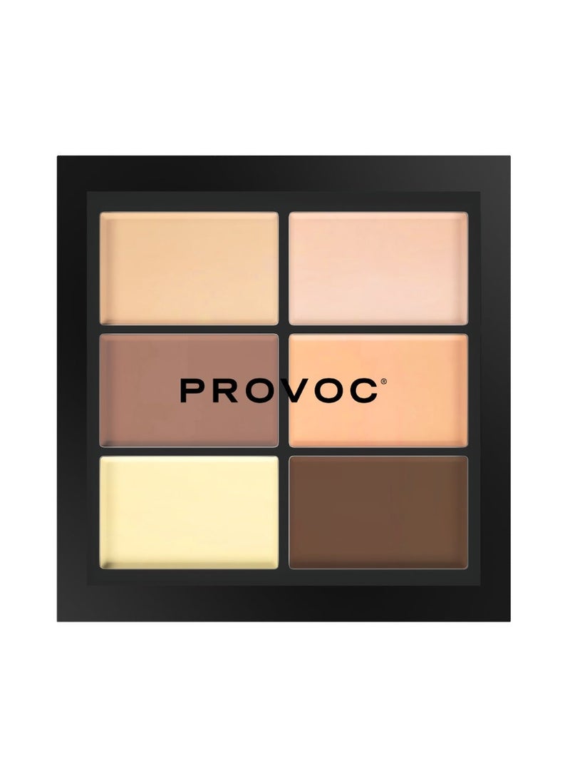 PROVOC CCC Contour Correct Conceal CCC4 Palette - Image 2