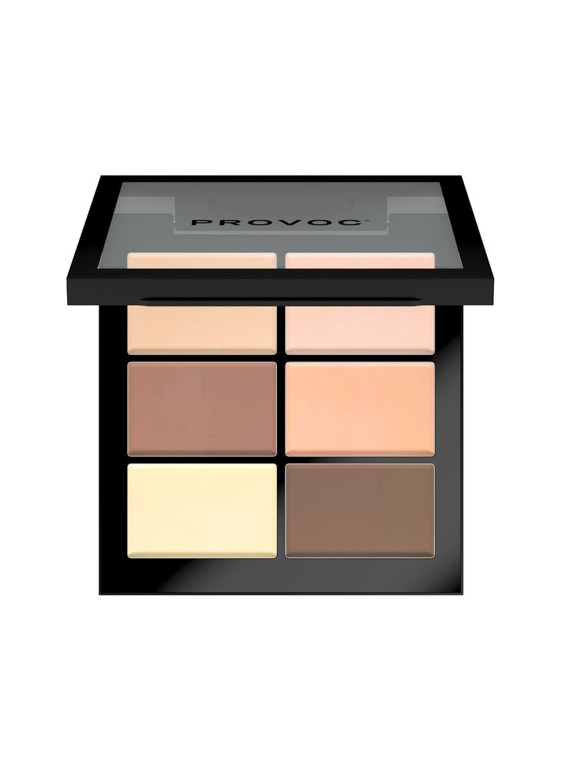 PROVOC CCC Contour Correct Conceal CCC4 Palette - Image 3