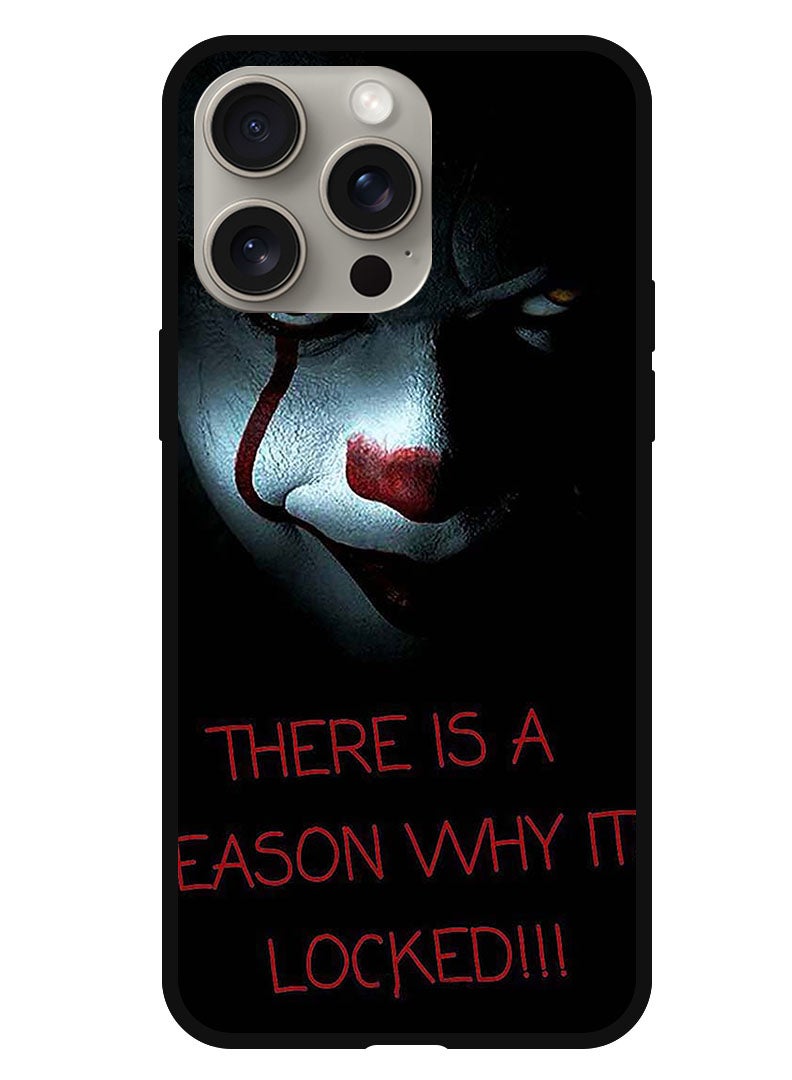 Theodor Protective Case Anti Scratch Shock Proof Bumper Cover For iPhone 15 Pro Max Locked Joker - Image 1