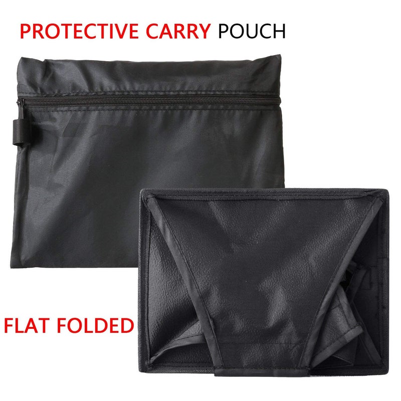 SHOPEE طقم صندوق ضوء مفرقع فلاش (عالمي، قابل للطي مع حقيبة تخزين) - صندوق ضوء ثماني الأضلاع 8"/20 سم + مجموعة صندوق ضوء 6"x6.6"/15 سم 17 سم - Image 2