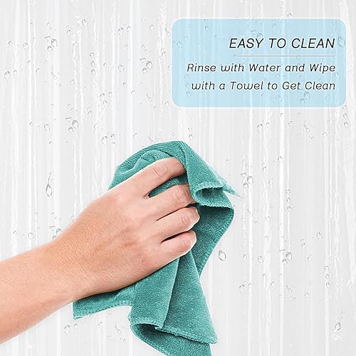GREEN DECOR – Waterproof Outdoor Transparent PVC Self Fold Curtain with Top Eyelet Used for Balcony,Window, Door for Ac, Dust,Wind & Rain Protection (4.5 X 8 Feet, Pack of 1 Piece) - Image 5