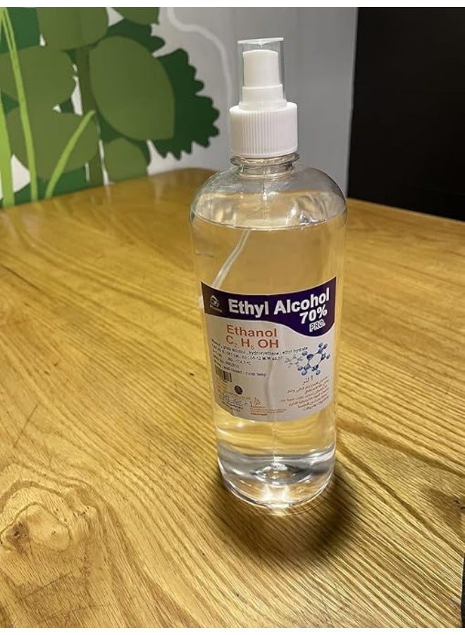 Ethyl Alcohol 70% Disinfectant Hand Sanitizer - 1 L - spray - Image 2
