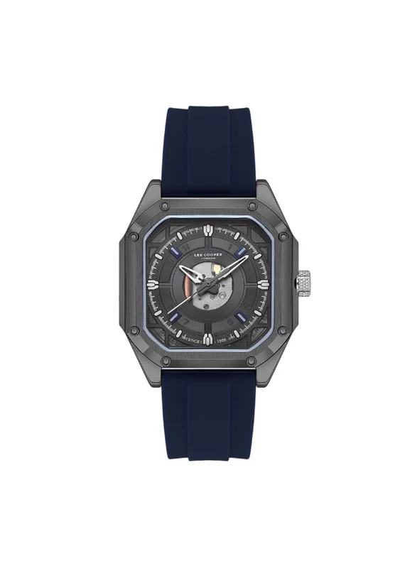 Lee Cooper Lee Cooper LC08061.069 Men's Multi Function Display Watch & Silicone Strap Blue