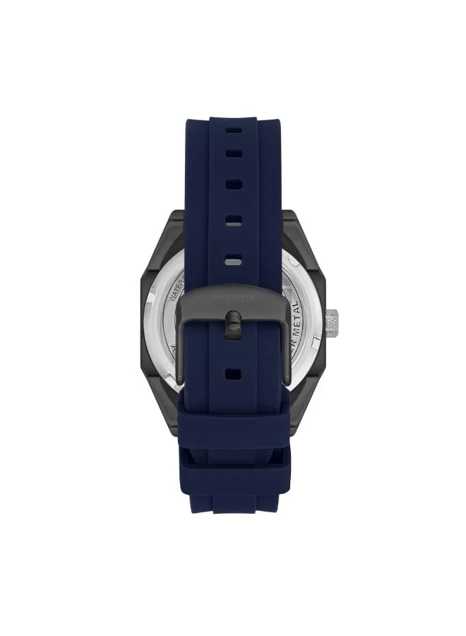 لي كوبر Men's Silicone Multi Function Watch LC08061.069 - 37 mm