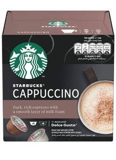 Starbucks dolce gusto cappuccino 12 capsules