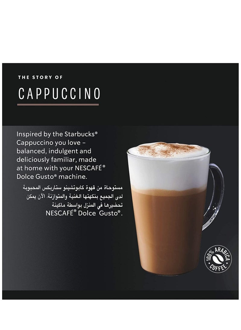 Starbucks - Starbucks dolce gusto cappuccino 12 capsules - Image 1