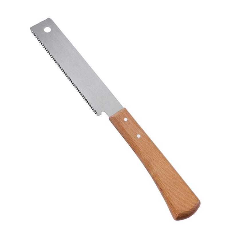 3 Pack Fine Tooth Hand Saw With Beech Handle For Woodworking Pruning And Trimming - Image 2
