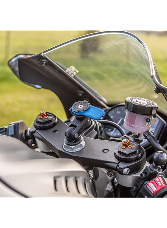 QUAD LOCK Motorcycle Fork Stem Mount For Iphone And Samsung Galaxy Phones  - Image 2