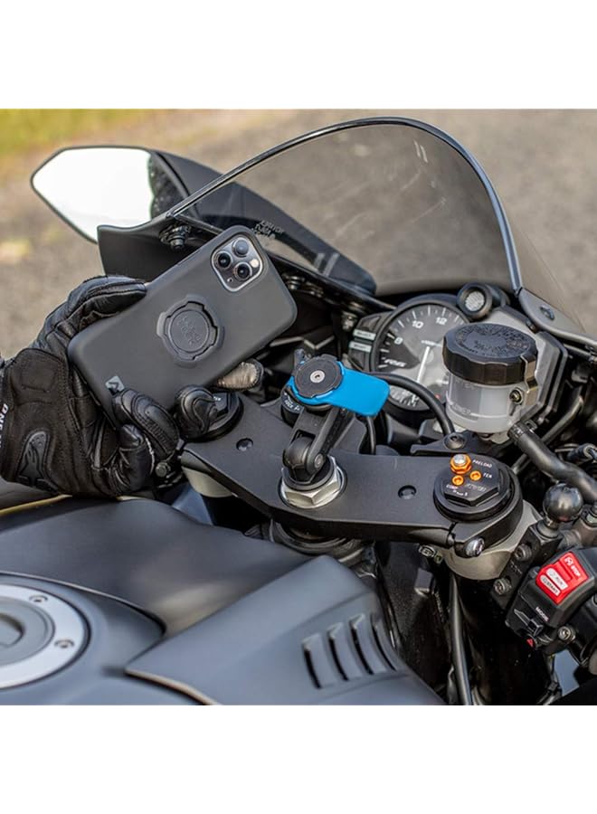 QUAD LOCK Motorcycle Fork Stem Mount For Iphone And Samsung Galaxy Phones  - Image 4