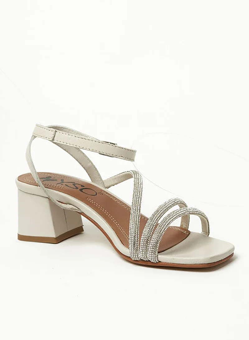 ييزو صنادل نسائية بكعب متوسط - كعب مريح وأنيق للسيدات والفتيات