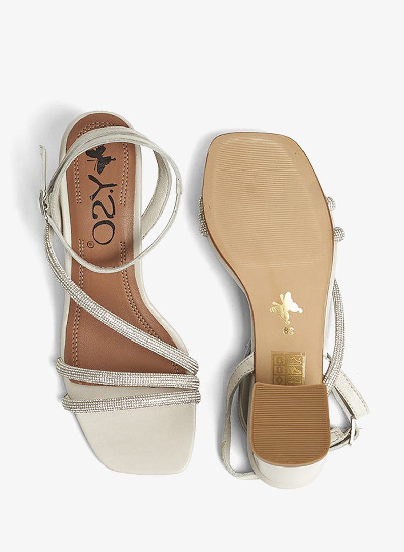 Y.so Women's Mid Heel Sandals – Comfortable & Stylish Heels for Ladies and Girls - Image 5