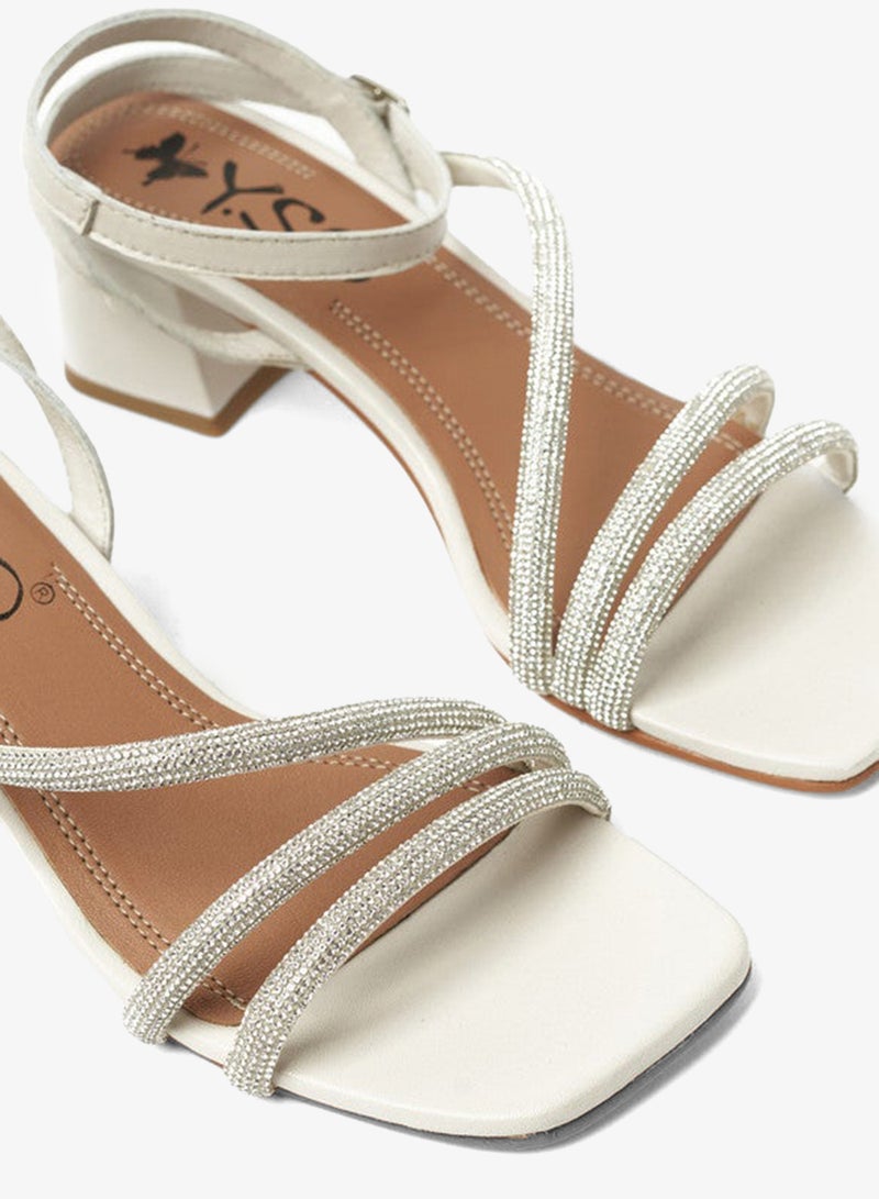Y.so Women's Mid Heel Sandals – Comfortable & Stylish Heels for Ladies and Girls - Image 4