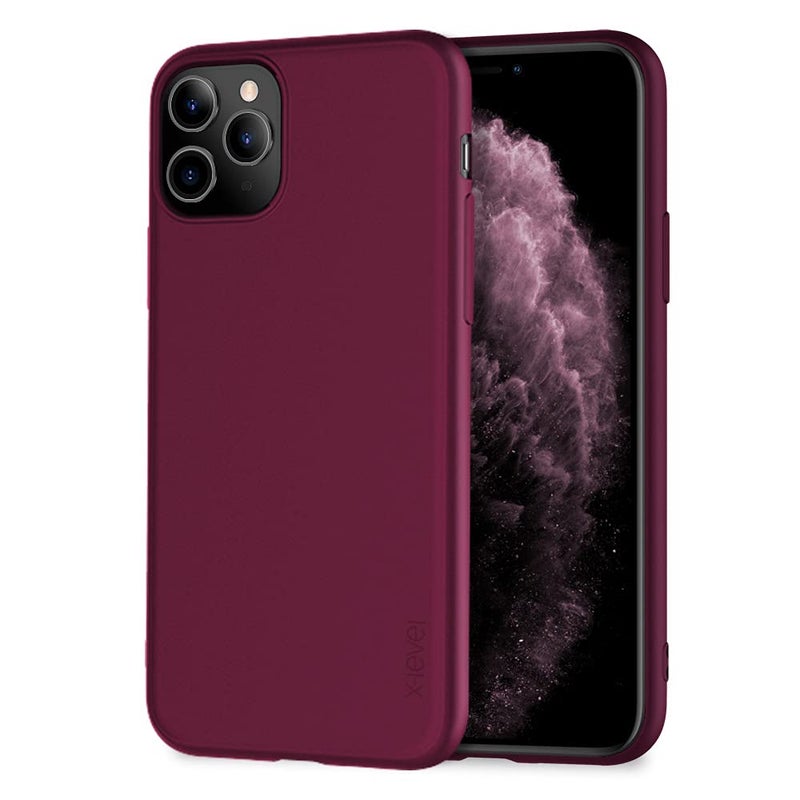 Xlevel iPhone 11 Pro Max CaseSlim Fit Soft TPU Matte Surface Ultra Thin Phone Case Lightweight Full Protective Back Cover Case for Women Compatible Apple iPhone 11 Pro Max 65 2019 Release
