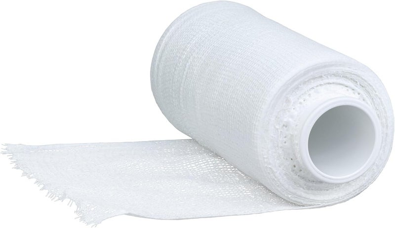 McKesson Unna Boot with Zinc Oxide White 4 in x 10 yd 12 Rolls Individually Packaged Soft Cast Provides Customized Compression 2067S - Image 2