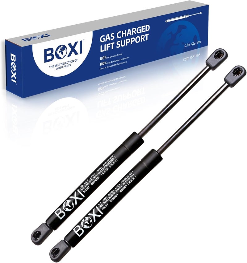 BOXI Qty(2) 4057 Universal Gas Charged Lift Supports Struts - 10 Inch Extended Length - Image 1