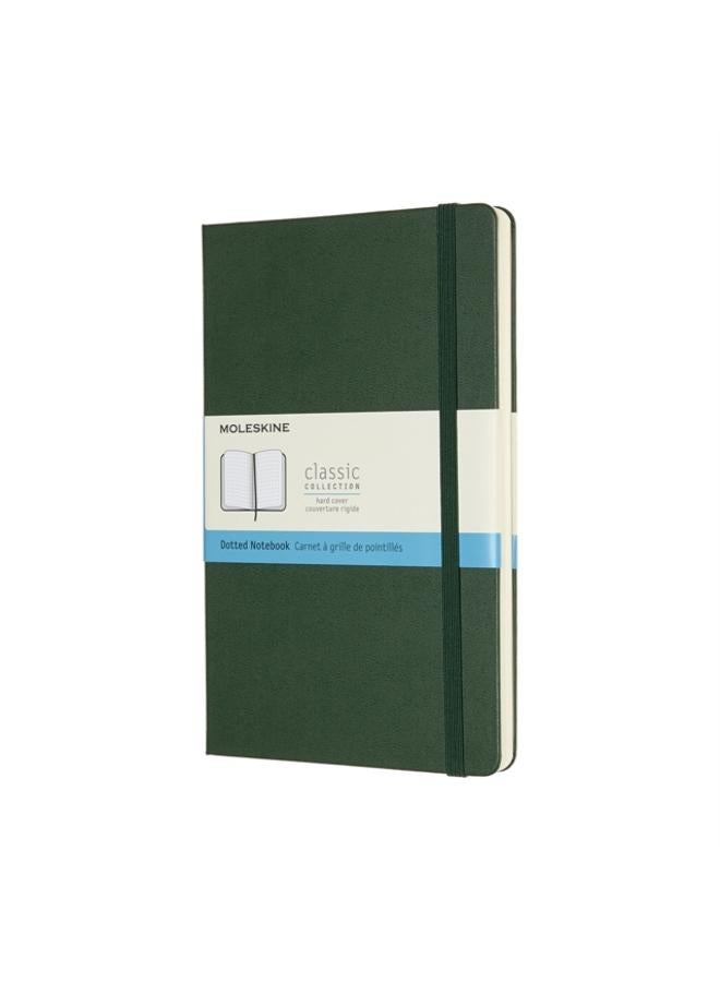 Moleskine Large Dotted Hardcover Notebook : Myrtle Green