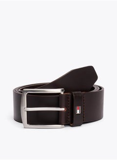 TOMMY HILFIGER Logo Denton Flag Leather Belt  - Image 1