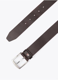 TOMMY HILFIGER Logo Denton Flag Leather Belt  - Image 3