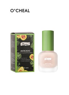 OCHEAL Avocado Moisturizing Liquid Foundation Silky Fit With Skin & Hydratted And Lightweight Concealer Moisturizing,Face24-Hour Hydration 30ml (Ivory)  - Image 1