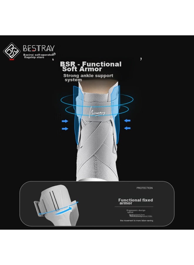 Bestray Baisirei Ankle Brace, Post-Injury Stabilization, Ankle Joint Support, Sprain Prevention, Sports Support, Rehabilitation, Foot And Ankle Protection - Image 2
