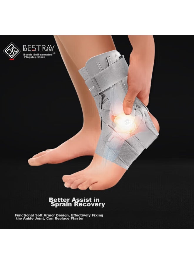 Bestray Baisirei Ankle Brace, Post-Injury Stabilization, Ankle Joint Support, Sprain Prevention, Sports Support, Rehabilitation, Foot And Ankle Protection - Image 4