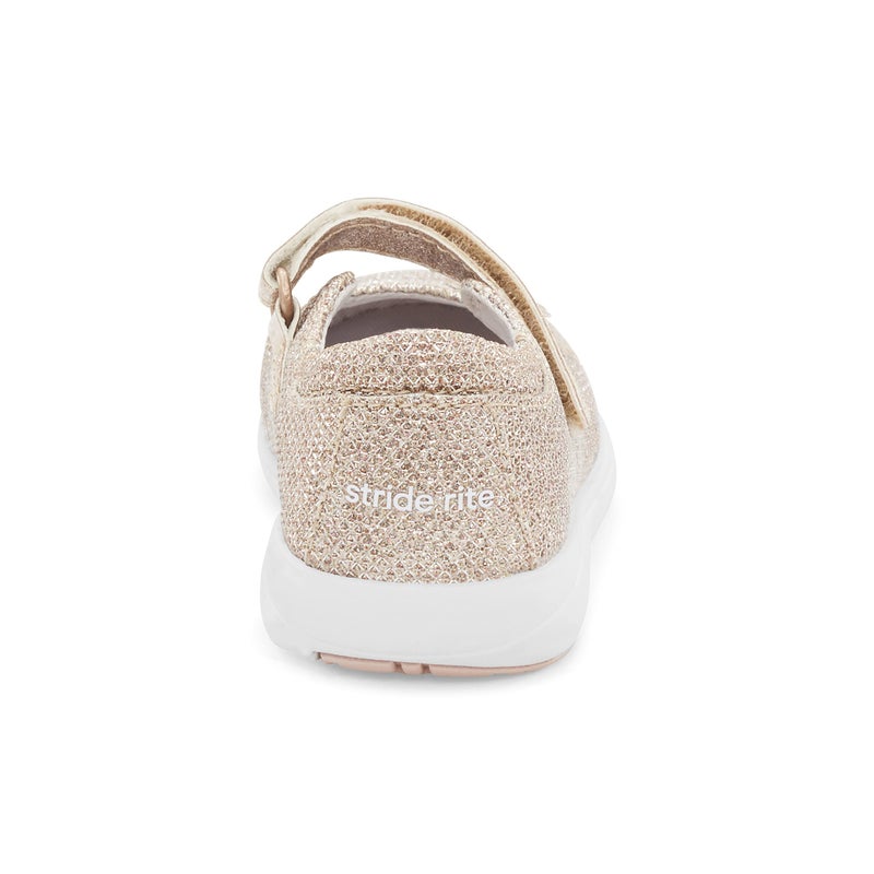 Stride Rite Girls Holly-Adapt Dress Shoe, Rose Gold - Image 3