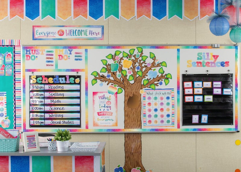 Teacher Created Resources Seasonal Tree Bulletin Board Display Set (4405), Multi Color - Image 2