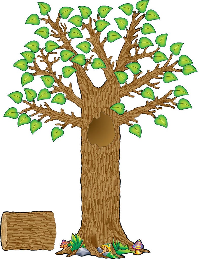 Teacher Created Resources Seasonal Tree Bulletin Board Display Set (4405), Multi Color - Image 1