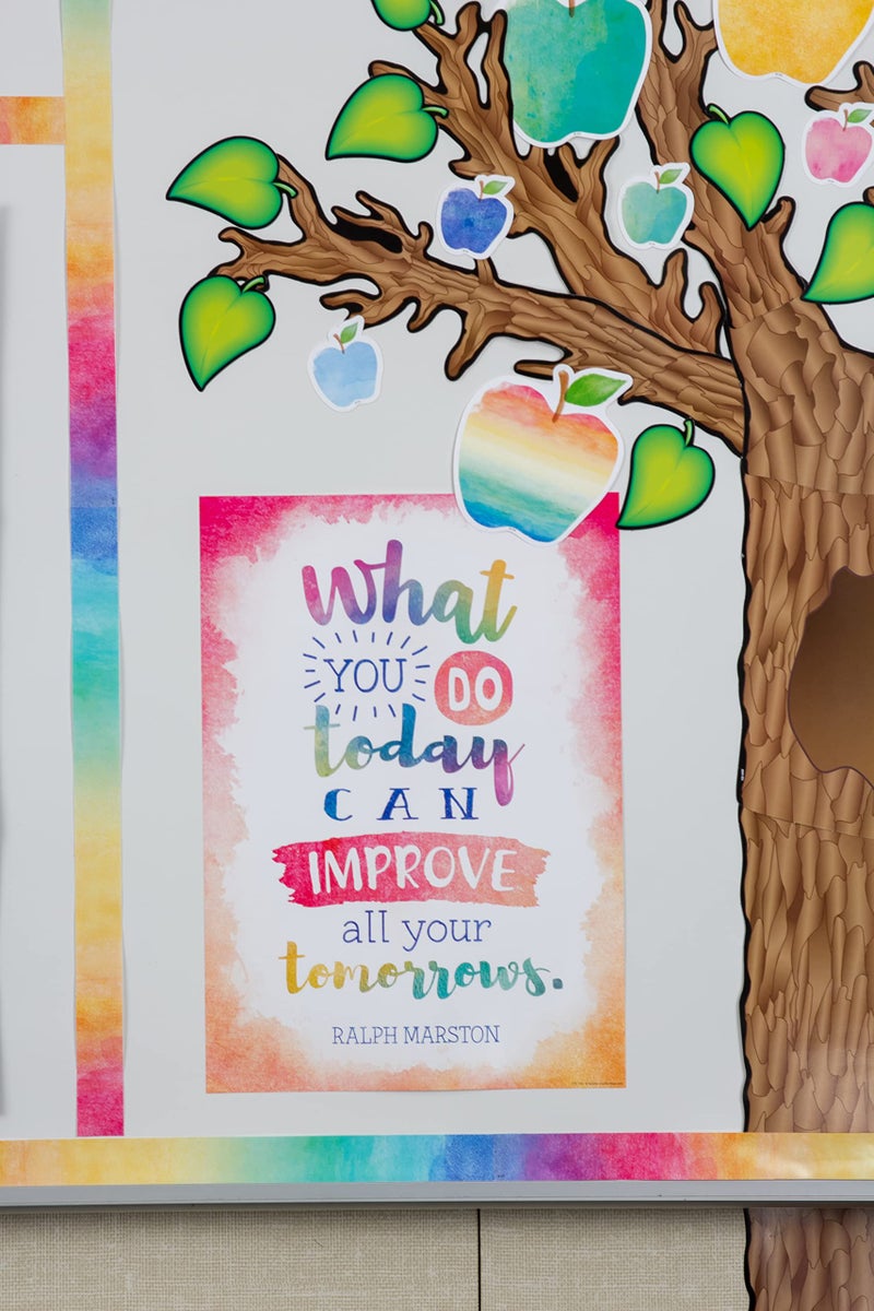 Teacher Created Resources Seasonal Tree Bulletin Board Display Set (4405), Multi Color - Image 3