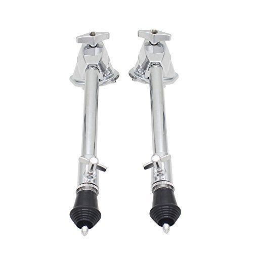 Dilwe Drum Spurs, Adjustable Bass Drum Stand Legs Anti-rust Spurs 1 Pair - Image 5