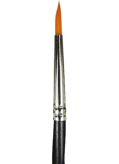Tahtakalehobi Fanart Series 123 Synthetic Bristle Round Brush No:4 