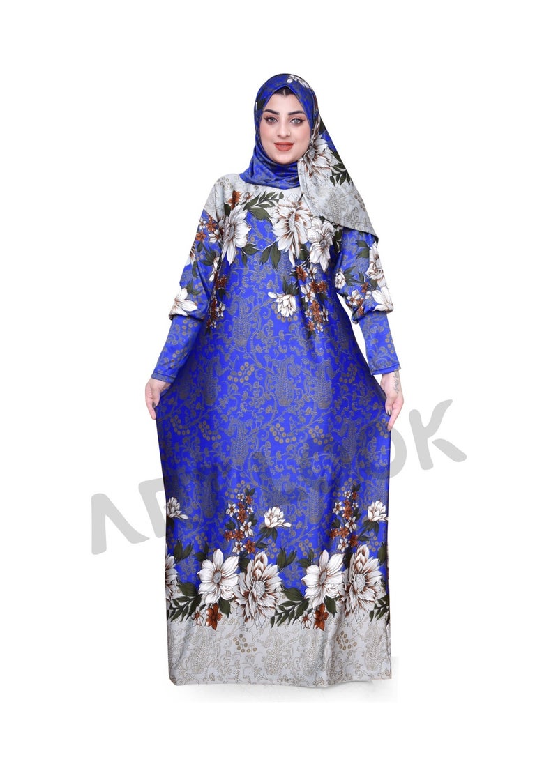 ARTLOOK - Loose and comfortable women's printed abaya - Image 1