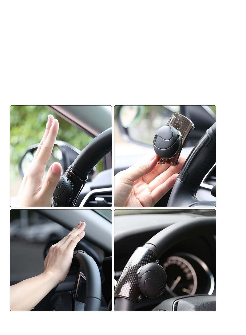 SYOSI Car Steering Wheel Spinner Knob Universal Driving Power Handle Booster Ball Grips Vehicle Accessories, Car Steering Wheel Spinner, Booster Ball Steering Wheel Knob - Image 2