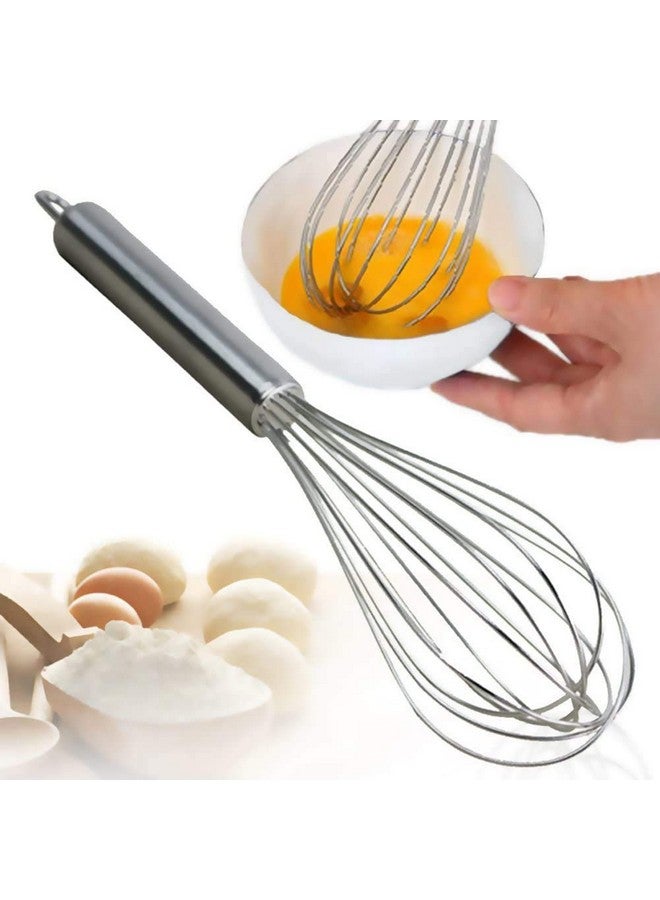 SJE WARE Sjeware Stainless Steel Potato Masher & Egg Whisk, Combo Pack of 2 pcs - Image 3