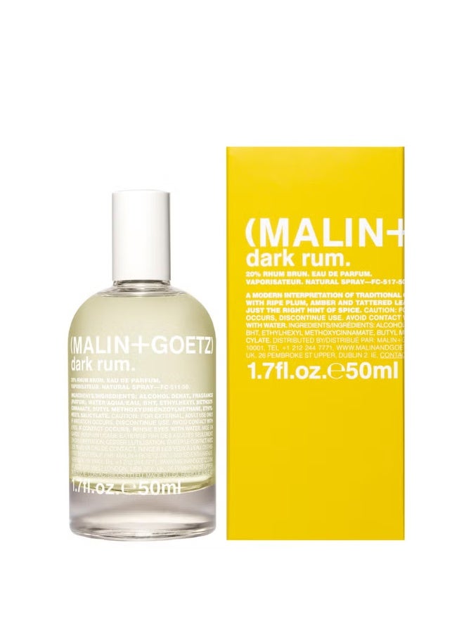MALIN + GOETZ Dark Rum Eau De Parfum 50ml - Image 2