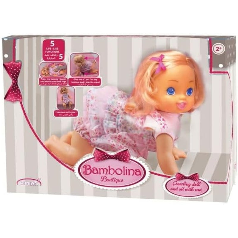 Dimian - Betty Creeping Doll with Noise 40 cm - 3619 - Image 4