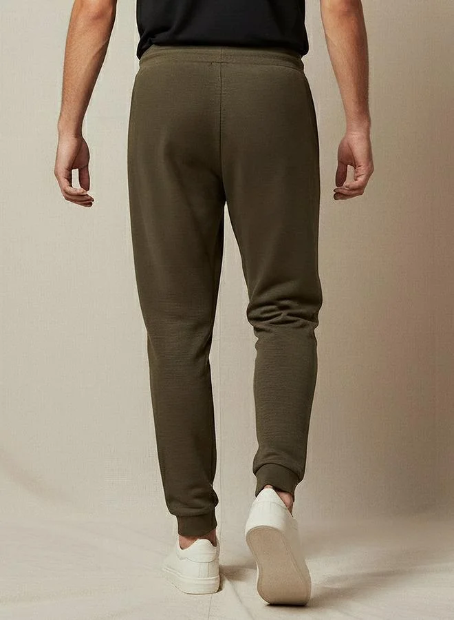 Kappa  Kappa Men Joggers with Drawstring Waist for Men | Best Price UAE